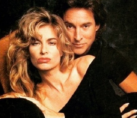 Drake Hogestyn with his partner during early days